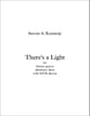 There's A Light SATB choral sheet music cover
